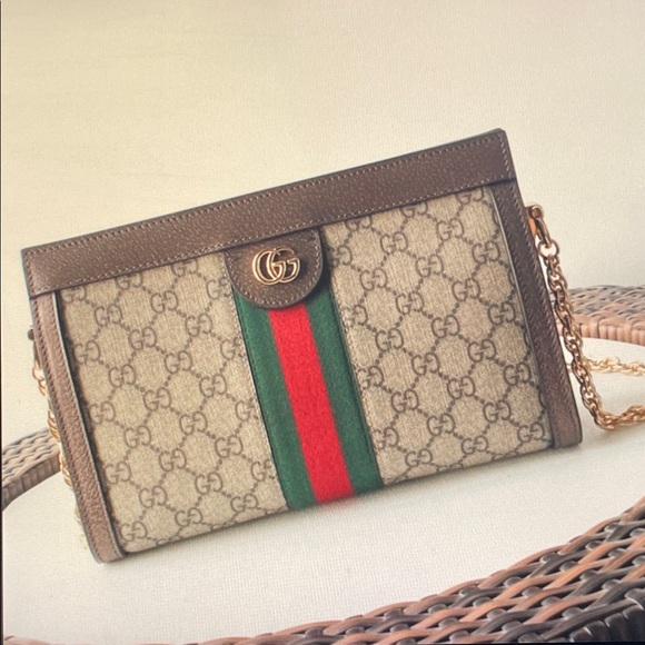 Meet the Posher Handbags - Gucci Ophidia Small Shoulder Bag
